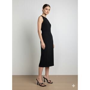 Topshop women's black leather caged toes heels 8